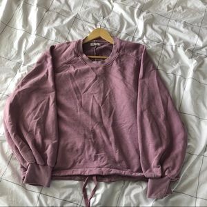 Madewell Drawstring Sweatshirt